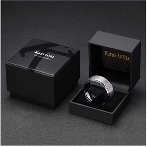 .925 Sterling Silver King Will Men’s Wedding Band